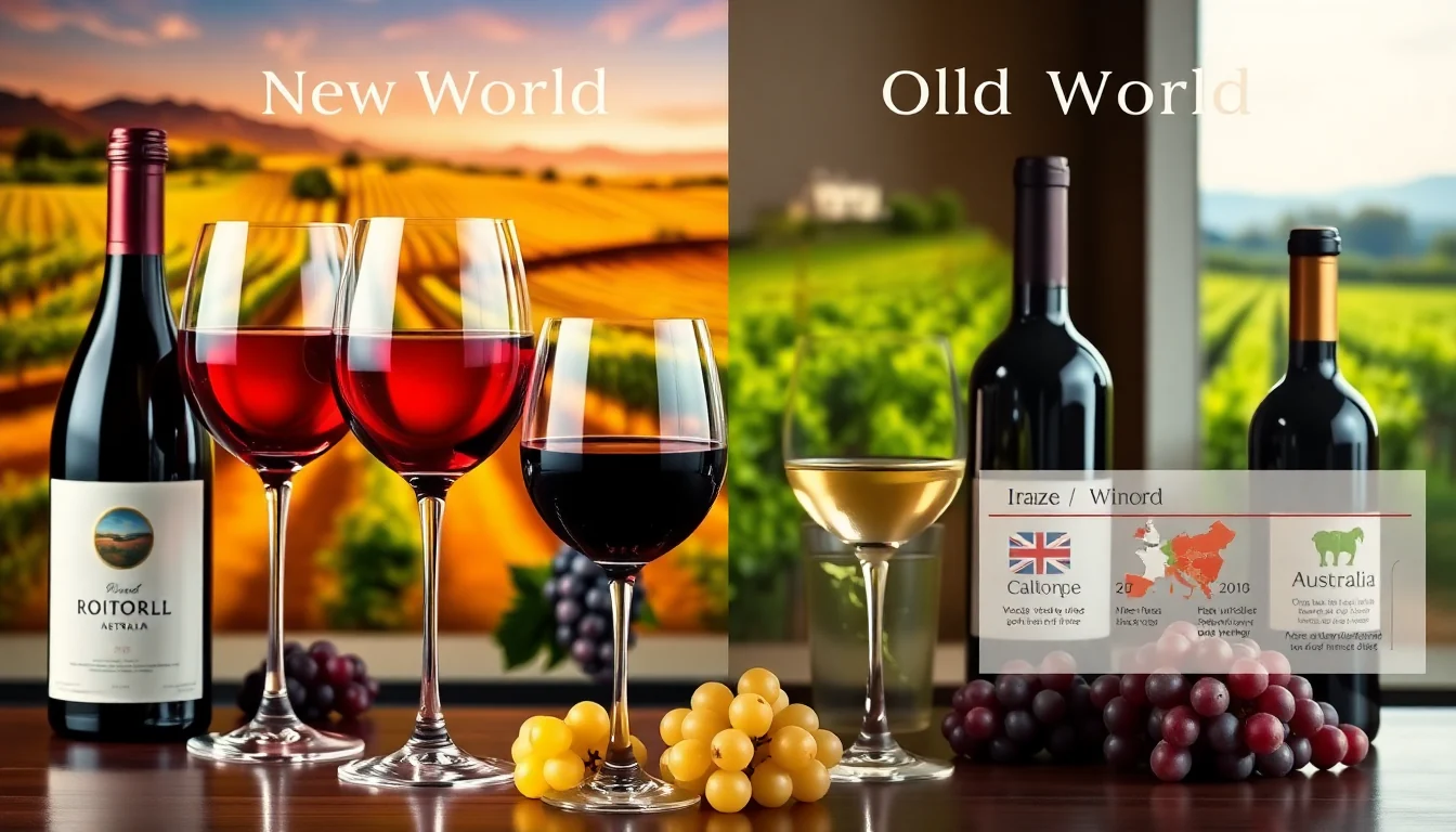 Memahami Perbedaan Utama Wine Old World vs New World